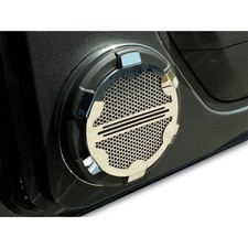Kit de grade de alto-falante estilo linha aço inoxidável polido para 2005-09 Ford Mustang V6/GT comprar usado  Enviando para Brazil