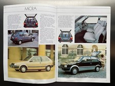 1986 nissan brochure. for sale  GLOUCESTER