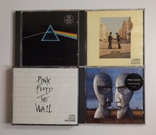 Pink Floyd CD's: Dark Side of the Moon-Wish You Were Here-The Wall-Division Bell comprar usado  Enviando para Brazil