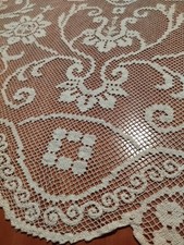 Tovaglia rotonda filet usato  Quartu Sant Elena