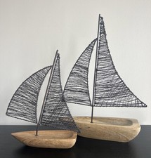 Wood sailboat decor for sale  Columbus