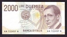 Repubblica 2000 lire usato  Italia