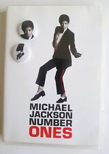 Usado, MICHAEL JACKSON DVD Number Ones 2003 DVD PAL Broche de botão emblema bônus MJ Thriller comprar usado  Enviando para Brazil