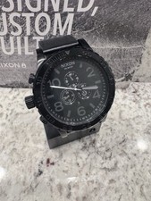 Nixon black chrono for sale  Spring