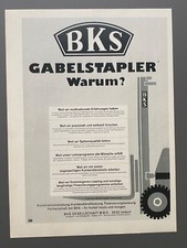 Bks gabelstapler velbert gebraucht kaufen  Aßlar
