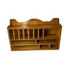 Wood desk organizer for sale  Holcombe