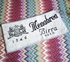 Birra menabrea tappetino usato  Castro