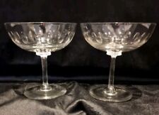 Pair crystal victorian for sale  CALNE