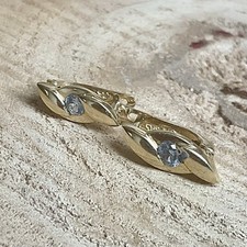9ct gold aquamarine for sale  DROITWICH