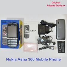 100% Oryginalny Nowy Oryginalny Nokia Asha 300 GSM 5MP 3G Unlock telefon komórkowy-Grafit, używany na sprzedaż  Wysyłka do Poland