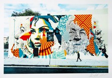 Vhils obey american d'occasion  Paris XX