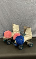 Patins de rolo tamanho 8 usados precisam de limpeza comprar usado  Enviando para Brazil
