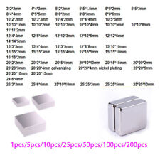 L3-25mm W2-25mm H1-15mm Cuadrado Imán Fuerte Tierras Raras Fuerte Artesanía Imán segunda mano  Embacar hacia Mexico