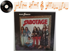 Black Sabbath Sabotage Vinyl LP Textured Sleeve 1Y1 2Y1 Pressing - Near Mint comprar usado  Enviando para Brazil