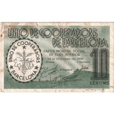 1294501 spain centimos d'occasion  Lille-