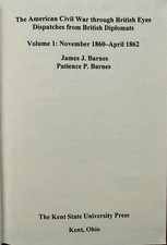 THE AMERICAN CIVIL WAR THROUGH BRITISH EYES : DISPATCHES,James Barnes (Like New), usado comprar usado  Enviando para Brazil