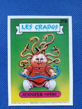 Les Crados série 2 / Carte numéro 218 /French Garbage pail kids. comprar usado  Enviando para Brazil