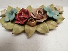 Applique ghirlanda fiori usato  Roma