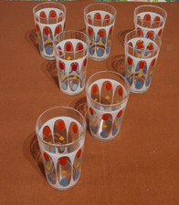 Bicchieri nutella vintage usato  Milano