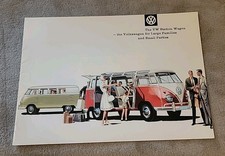 Folheto colorido original 1960 Volkswagen VW Station Wagon vendas - Limpo , usado comprar usado  Enviando para Brazil