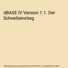 Dbase version . gebraucht kaufen  Trebbin