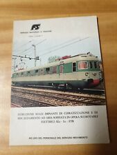 Libro ferrovia istruzioni usato  Castelfidardo