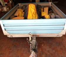carrello rimorchio trasporto auto usato  Roma
