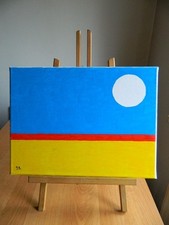 Obraz autorski akryl na płótnie lnianym 30x40 cm na sprzedaż Obraz autorski akryl na płótnie lnianym 30x40 cm na sprzedaż  PL