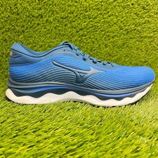 Tênis de corrida esportivo Mizuno Wave Sky 5 masculino tamanho 9.5 azul marinho branco comprar usado Tênis de corrida esportivo Mizuno Wave Sky 5 masculino tamanho 9.5 azul marinho branco comprar usado  Enviando para Brazil