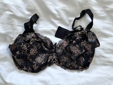 Black gold bra for sale  LONDON