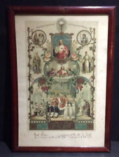 Ancien certificat bapteme d'occasion  Ambert