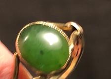 Ring jade 18ct gebraucht kaufen  Glonn