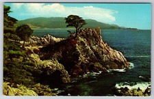 Cartão postal panorâmico Midway Point 17 Mile Drive Monterey Peninsula Califórnia CA, usado comprar usado  Enviando para Brazil