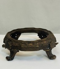 Suporte decorativo vintage de metal para tigela ou vaso comprar usado  Enviando para Brazil