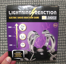 Lightning Reaction Reloaded Electric Shock Reaction Party Game Testado 2-4 Jogadores comprar usado Lightning Reaction Reloaded Electric Shock Reaction Party Game Testado 2-4 Jogadores comprar usado  Enviando para Brazil