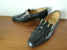 Chaussures cuir noir d'occasion  Sucy-en-Brie