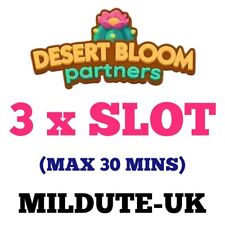 3 x slot parceiro super rápido - (30 Min Rush) DESERT BLOOM MONO_POLY_GO PARTNERS, usado comprar usado  Enviando para Brazil