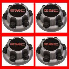 Rodas 4 peças prata fosca GMC Sierra Yukon Savana 6 porcas 1500 tampas centrais 16" 17", usado comprar usado  Enviando para Brazil