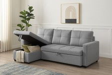 Shaped sofa bed for sale  BASILDON