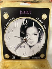 Relógio de mesa Janet Jackson 1999 CD oficial - Mercadoria Janet Jackson anos 90 não usada comprar usado  Enviando para Brazil