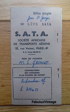 Billet passage african d'occasion  Expédié en Belgium