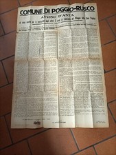 Manifesto costruzione case usato  Scandiano