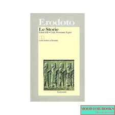 Erodoto storie. libri usato  Italia