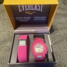 Relógio esportivo e rastreador de atividades Everlast rosa comprar usado  Enviando para Brazil