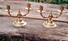 Antica coppia candelabri usato Antica coppia candelabri usato  Italia