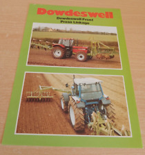 Dowdeswell front press for sale Dowdeswell front press for sale  TEWKESBURY