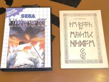Sega Master System - Ultima 4 / IV Completo Con Britannia Booklet - Top, usado comprar usado  Enviando para Brazil