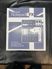 Soundcraft Notepad-8FX 8 Canais Podcast Mixer Interface de Podcasting, USB+Efeitos comprar usado Soundcraft Notepad-8FX 8 Canais Podcast Mixer Interface de Podcasting, USB+Efeitos comprar usado  Enviando para Brazil