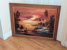 Signed thailand sunset for sale  ENFIELD