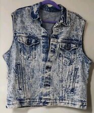 Gilet smanicato jeans usato  Bientina